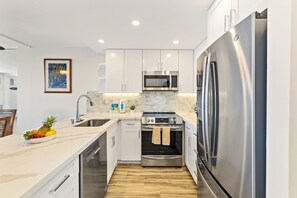 Fully renovated kitchen perfect for your culinary needs