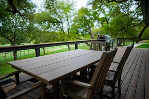 Deck on The Jameson with River View