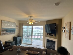 Living room with view 