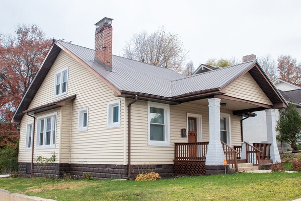 Outside view of the house