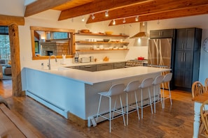 Remodeled kitchen