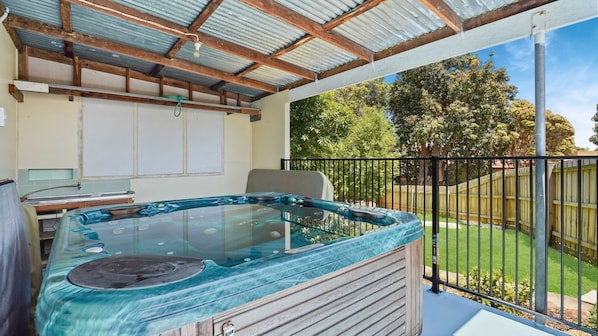 Bubbelpool utomhus