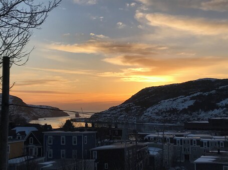 Vue depuis l’hébergement