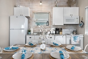 Beautiful light and bright kitchen!