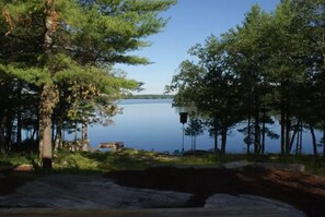 View from cottage deck
