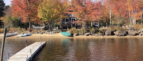 Bearfoot Log in the fall.