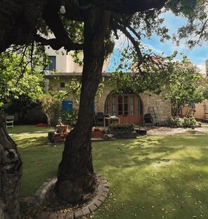 Authentic outdoor setting