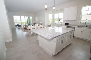 Kitchen and Living Room