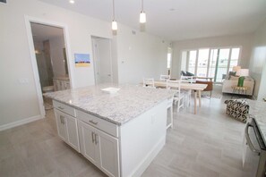 Kitchen and Living Room