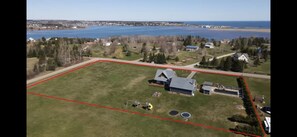 Overhead view showing property, trampolines have been removed 