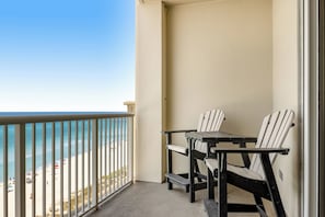 Grand Panama 1-1006 Balcony with Gulf View