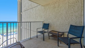 Long Beach 800E Balcony with Gulf Views