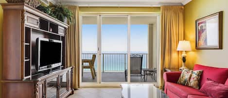 Ocean Reef 1709 Living Area spectacular Gulf Views