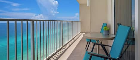 Tidewater 2315 Balcony with Gulf View