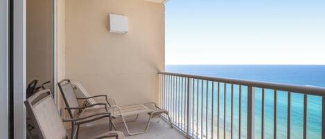 Majestic Tower 1-2013 Balcony with Gulf Views