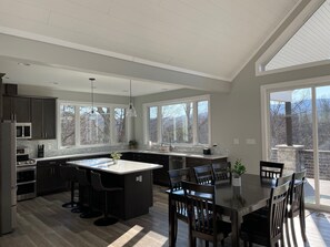 Beautiful View from kitchen and family room