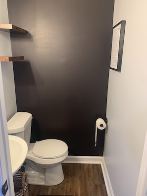 Master half bathroom