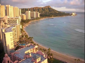 Diamond Head and Waikiki Beach, World Renowned Surfing!