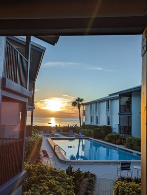 Sunset From Porch