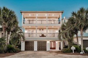 Multiple balconies to choose from.