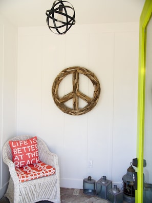 Sunroom in entryway