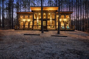 Exterior Front, Beautiful spacious porch for seating.