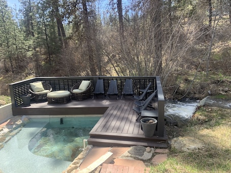 Have your own private Hot spring in Garden Valley Idaho