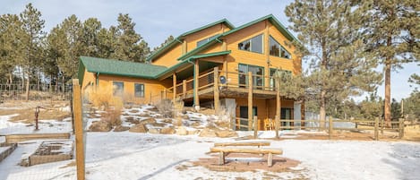 Custer Cabin in the Hills