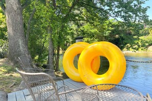 Grab some tubes or your fishing pole for some fun