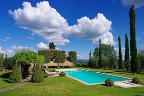 Camparone The Private Pool in the Private Gardens.