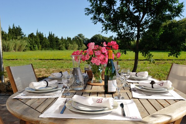 Repas à l’extérieur