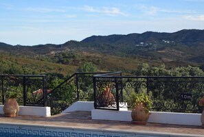 View of Serra Mountain range