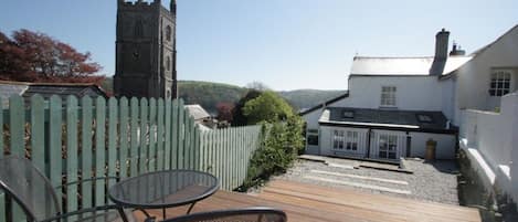 View from Garden top Decking