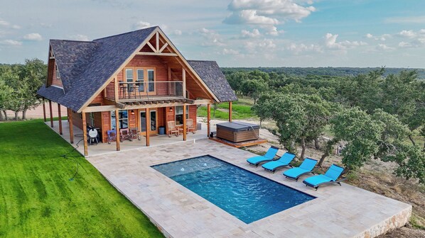 Your private hilltop acommodations at The Artemis Cottage.