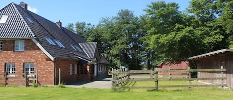 Blick von der kleinen Hauswiese