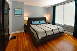 King bed. 