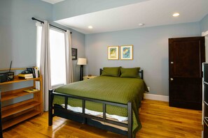 Queen bed. 