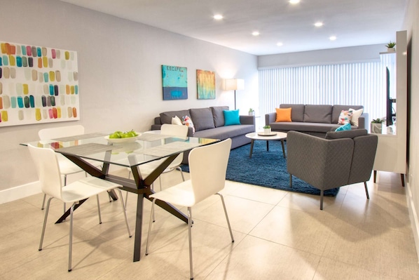 Dining and Living Area