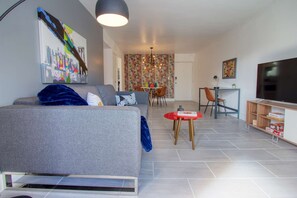 Living Room with Sofa bed