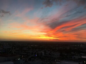 Blick von der Unterkunft