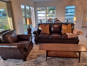 Living Room area - with large windows allowing tons of natural light & views.