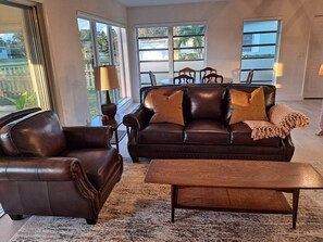 Living Room area - with large windows allowing tons of natural light & views.