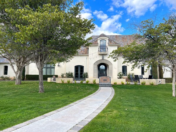 Front Entry of Estate