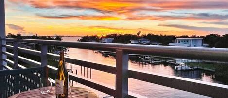 Amazing sunset / patio view