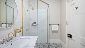 Beautiful bathroom downstairs