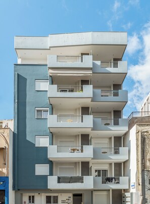 Fassade der Unterkunft