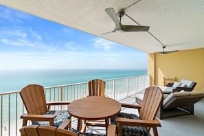 Spacious Balcony with Incredible Views