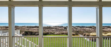 View of the Ocean from the Porch