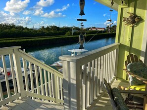 View of the Canal From The Upper Deck 