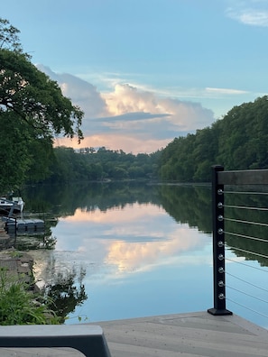 Vue depuis l’hébergement